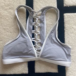 L Space Skylar Top in Fog Grey